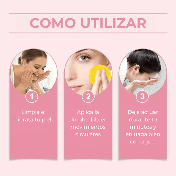 Pack  Almohadillas Faciales Anti-Manchas OFERTA 2X1