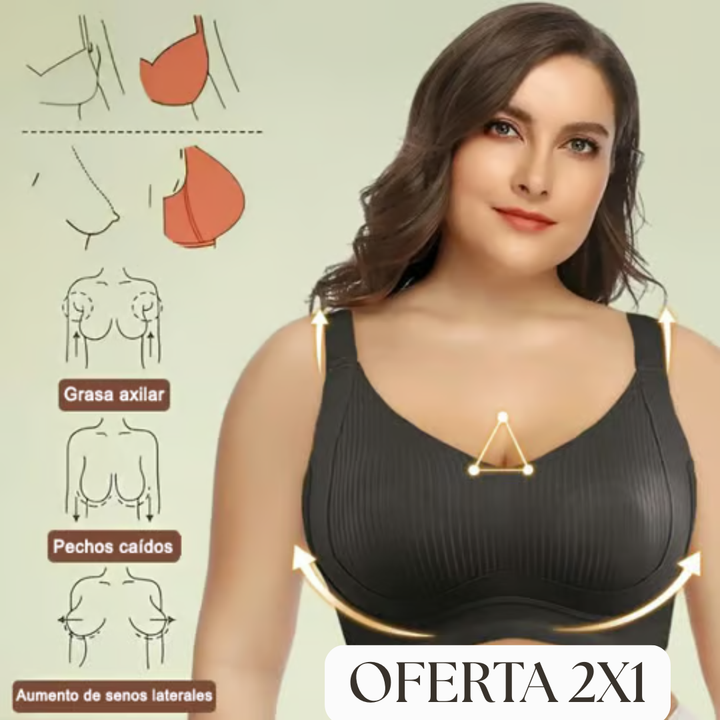 OFERTA 2X1 - SUJETADOR PUSH UP SIN VARILLAS